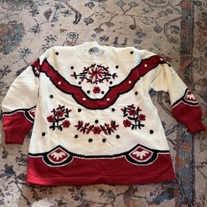 JG Petite Collection By Joyce 80s Women sweater Large